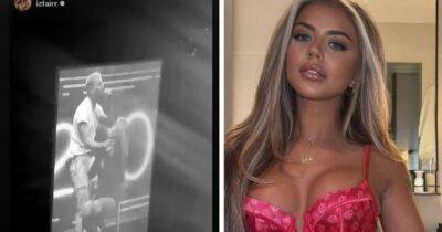Love Island star shares 'regret' after being serenaded by Chris Brown on stage in Manchester - www.manchestereveningnews.co.uk - USA - Manchester