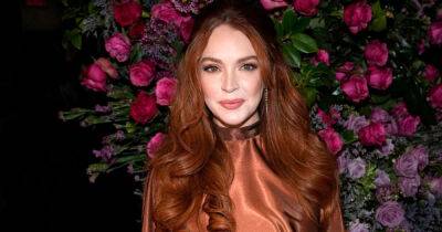 Lindsay Lohan announces she is pregnant with first child - www.msn.com - USA - Italy - county Barron