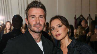 Victoria and David Beckham Hold Onto Each Other in Impressive Couples Workout - www.etonline.com