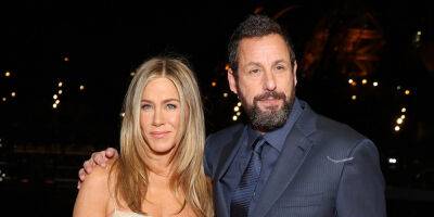 Jennifer Aniston Reveals One of Adam Sandler's 'Funniest' Movies Ahead of 'Murder Mystery 2' Photocall - www.justjared.com - France - Washington - city Sandler