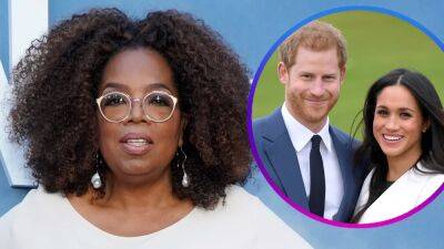 Oprah Winfrey Weighs in on If Prince Harry and Meghan Markle Should Attend the Coronation - www.etonline.com