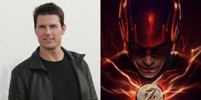 Tom Cruise Gets an Early Look at 'The Flash' & He Has Thoughts (Report) - www.justjared.com
