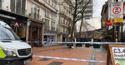 Police cordon off street in city centre after man's body found - www.manchestereveningnews.co.uk - Birmingham