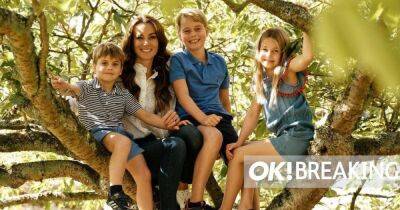 Kate Middleton playfully cradles Prince Louis in beautiful new snaps for Mother's Day - www.ok.co.uk - Charlotte