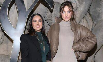 Salma Hayek’s matching fashion moment with daughter Mathilde Pinault: See pics - us.hola.com