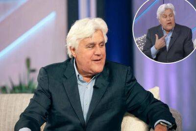 Jay Leno shows off his ‘brand new face’ after suffering third-degree burns - nypost.com