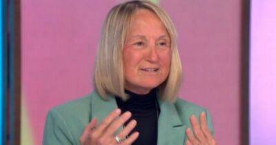 Loose Women's Carol McGiffin appears on show make-up free as her face swells up and goes bright red - www.ok.co.uk