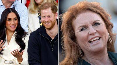 Prince Harry, Meghan Markle get support from Fergie, Duchess of York amid family feud and eviction - www.foxnews.com - Britain