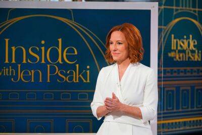 Jen Psaki Debuts MSNBC Program With Heavy Emphasis On Donald Trump, Less So On Joe Biden: “It’s A Hell Of A Week To Launch A New Show” - deadline.com - New York - Beyond