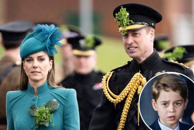 Prince William, Kate in ‘argument’ about George’s coronation role: report - nypost.com - Britain - county Charles
