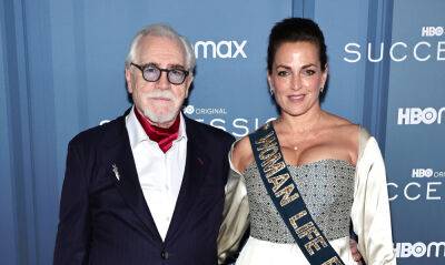 Brian Cox Expresses Support for Women of Iran as Wife Nicole Wears 'Woman Life Freedom' Sash to 'Succession' Premiere - www.justjared.com - New York - Ukraine - Indiana - Iran - Afghanistan