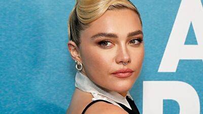 Florence Pugh Sexes up the Classic Shirt-and-Tie Combo for the Red Carpet - www.glamour.com - county Person