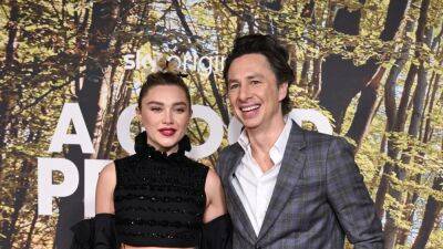 Florence Pugh Talks Ex Zach Braff Writing Film Role for Her: 'He Knows Who I Am' (Exclusive) - www.etonline.com