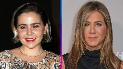 See Jennifer Aniston and Mae Whitman Reunite 26 Years After Her Childhood 'Friends' Role - www.etonline.com