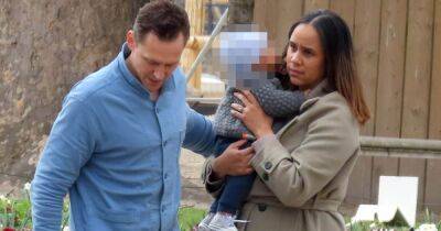 Tom Hiddleston and fiancée Zawe Ashton dote over their baby during Paris stroll - www.ok.co.uk - Britain - France - London - county Garden - city Holby