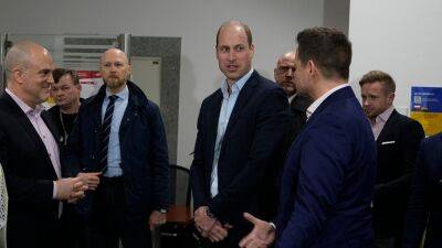 Prince William thanks troops during secret mission to base along Ukraine border - www.foxnews.com - Britain - Ukraine - Russia - Poland - city Warsaw