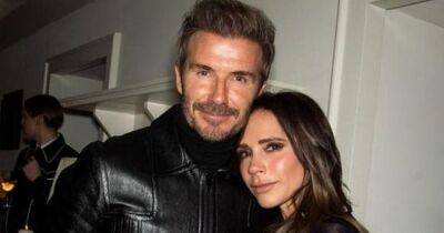 David Beckham cheekily mocks wife Victoria as she promotes fashion line in new video - www.dailyrecord.co.uk