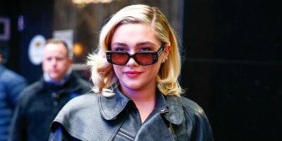 Florence Pugh Opens Up About Zach Braff Writing 'A Good Person' For Her To Star In - www.justjared.com - New York