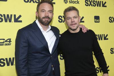 Ben Affleck, Matt Damon shared a bank account ‘to help each other’ - nypost.com - New York