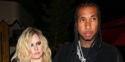 Avril Lavigne Sports $80,000 Gift from Tyga While Out Together in West Hollywood - www.justjared.com - France - Paris