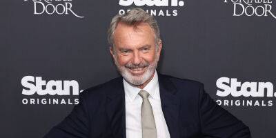 Sam Neill is All Smiles at 'The Portable Door' Premiere After Announcing Blood Cancer Diagnosis - www.justjared.com - Australia - county Door