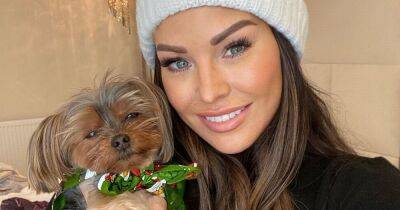Jess Wright suffers 'mum guilt' over dog 'getting no time' with her since baby's arrival - www.ok.co.uk