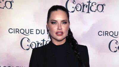 Adriana Lima Made a Rare Red Carpet Appearance With Daughters Valentina and Sienna - www.glamour.com - Los Angeles - city Lima - Maldives