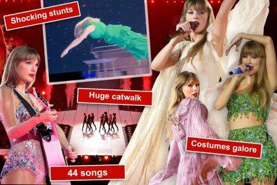 Rocket sleds, stunts and a $100M budget: Inside Taylor Swift’s ‘unbelievable’ Eras Tour - nypost.com