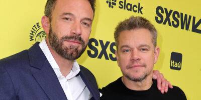 Matt Damon & Ben Affleck Shared a Joint Bank Account as Young Actors - www.justjared.com