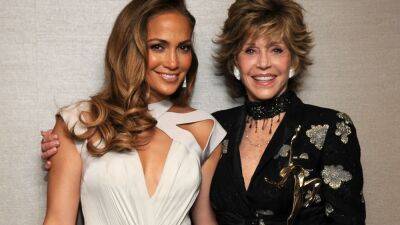 Jane Fonda Reveals Jennifer Lopez 'Never Apologized' After 'Monster-in-Law' Slap Injury - www.etonline.com