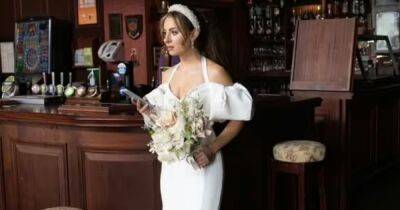 How Coronation Street's Daisy's wedding dress was altered for acid attack storyline - www.ok.co.uk - Jordan - Charlotte, Jordan