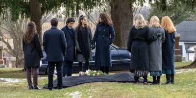 'The Way Home' Wraps Up with a Tear-Jerking Funeral in the Season Finale Tonight on Hallmark - www.justjared.com