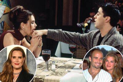 Brooke Shields: Andre Agassi smashed his trophies when I licked Matt LeBlanc - nypost.com - New York