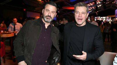 Jimmy Kimmel Explains Why Matt Damon Won’t Be a Guest on His Show Amid Feud (Exclusive) - www.etonline.com - Los Angeles