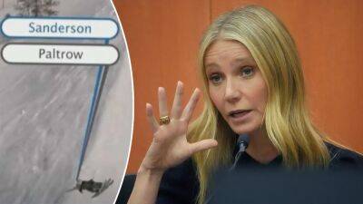 Gwyneth Paltrow ski collision recreated in new video intended to prove fault in Utah crash - www.foxnews.com - Utah - county Terry