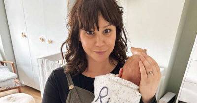 Hollyoaks' Jessica Fox shares rare pic of newborn baby as 'he finally becomes a person' - www.msn.com