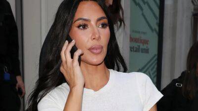 Kim Kardashian Put a Very on-Brand Spin on 'Soccer Mom' Sweats - www.glamour.com - London