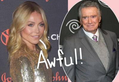 Kelly Ripa Says She Was Denied An Office & Eventually Put In A 'Janitor's Closet' During First Years Co-Hosting 'Live!' With Regis! - perezhilton.com
