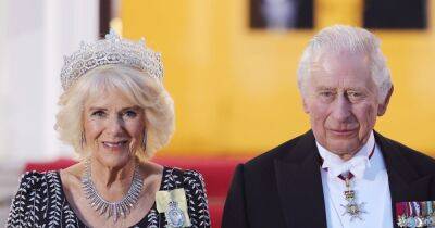 King Charles and Camilla dress to the nines for opulent banquet with nod to Elizabeth II - www.ok.co.uk - Britain - Ukraine - Russia - Germany
