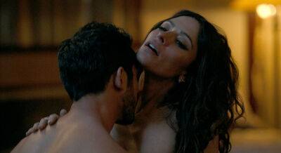 Sarah Shahi Talks THAT 'Sex/Life' Scene with Majid Actor, Darius Homayoun - www.justjared.com