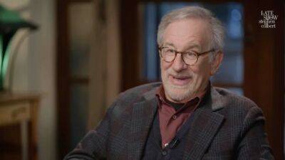 Steven Spielberg Tells Colbert He ‘Burst Into Tears’ When He First Saw Michelle Williams and Paul Dano as His Parents - thewrap.com