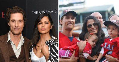Matthew McConaughey and Camila Alves’ Family Album: Their Sweetest Moments With Sons Levi and Livingston, Daughter Vida - www.usmagazine.com - Texas - Indiana - county Livingston