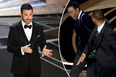 Chris Rock ‘should be proud’ of how he took Will Smith’s Oscars slap: Jimmy Kimmel - nypost.com - Los Angeles - county Rock