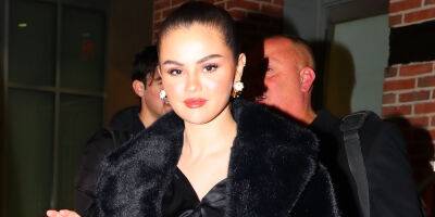Selena Gomez Stuns In Black Ensemble For Private Rare Beauty Party Just Days After Zayn Malik Date - www.justjared.com - New York