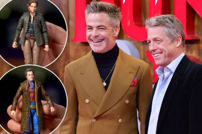Hugh Grant, Chris Pine hate their diapered ‘Dungeons & Dragons’ toys - nypost.com