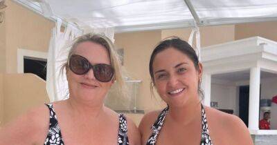 Jacqueline Jossa and lookalike mum stun in matching bikinis on sunny family holiday - www.ok.co.uk