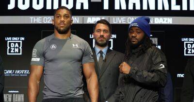 Watch Anthony Joshua vs Jermaine Franklin in USA: TV channel, start time and live stream - www.manchestereveningnews.co.uk - Britain - London - USA - Texas - county Franklin
