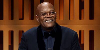 Samuel L. Jackson Reveals Why Nick Fury Doesn't Have His Iconic Eye Patch Anymore - www.justjared.com