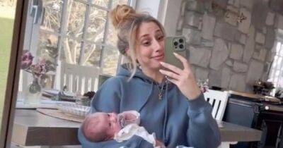 Stacey Solomon 'trying not to be hard on herself' as she parents solo with Joe Swash away - www.ok.co.uk