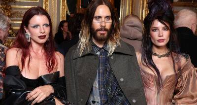 Jared Leto Sits Front Row with Julia Fox & Halsey at Vivienne Westwood Fashion Show in Paris - www.justjared.com - France